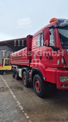Трьохсторонній самоскид MAN TGS 35.500 / 8X4 / Meiller Bordmatik