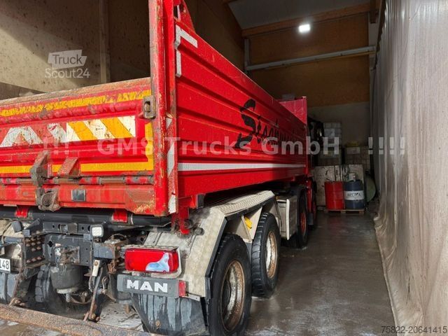 Трьохсторонній самоскид MAN TGS 35.500 / 8X4 / Meiller Bordmatik