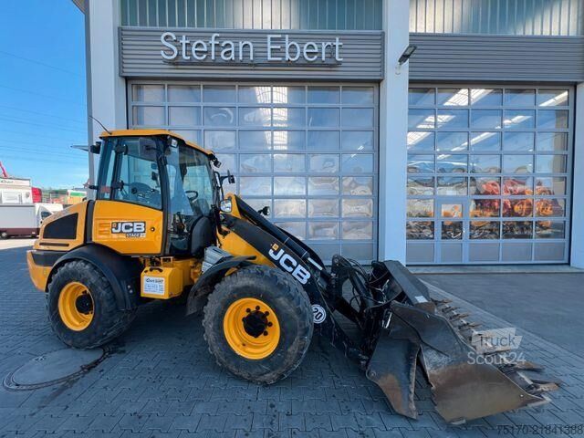 Loader JCB 409 SV / nur 758h! / Klappschaufel / Gabel