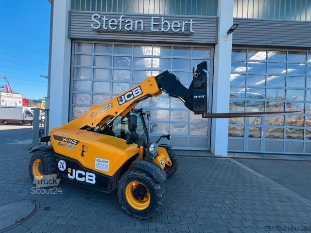 Loader JCB 525-60 Teleskop / nur 716h! / 2022 / Gabel