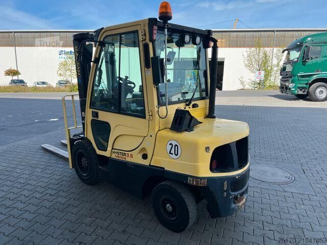 Vysokozdvižný vozík Hyster H3.5 FT / Seitenschieber / HH:3,15m / nur 1.283h