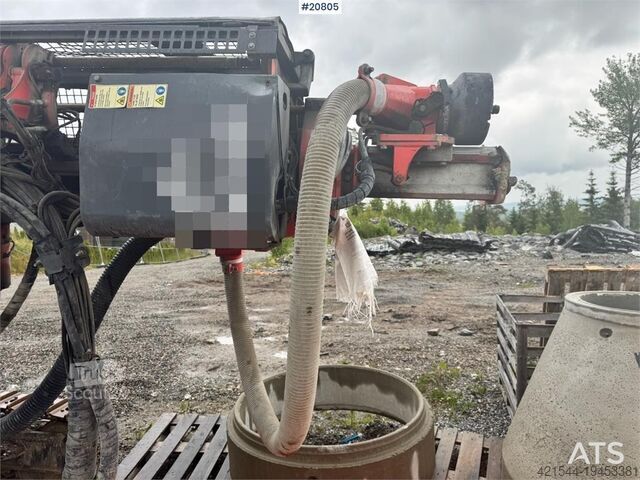 Maskin for jordboring Sandvik Dino DC400RI Drilling Rig.