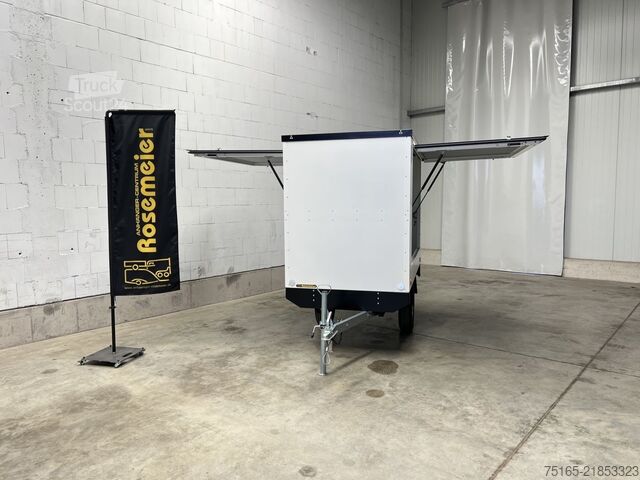 Verkoop- en promotieaanhanger TPV Trailers HL-KT-EU2 mit 2 Aufstellklappe Verkaufsanhänger