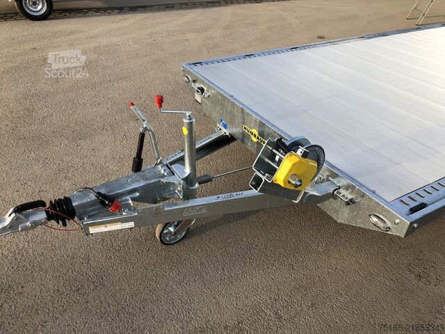 Reboque plataforma e transportador universal HUMBAUR Universal 3500 Aluboden Plattform/Universaltrans