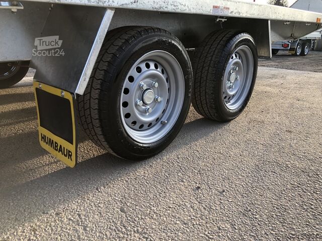 Reboque plataforma e transportador universal HUMBAUR Universal 3500 Aluboden Plattform/Universaltrans