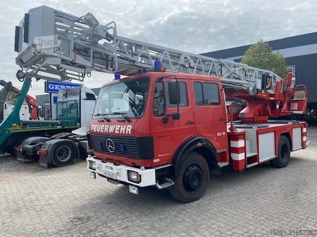 Подемна платформа Mercedes-Benz 1428 F (ONLY 35000 KM ORIGINAL)
