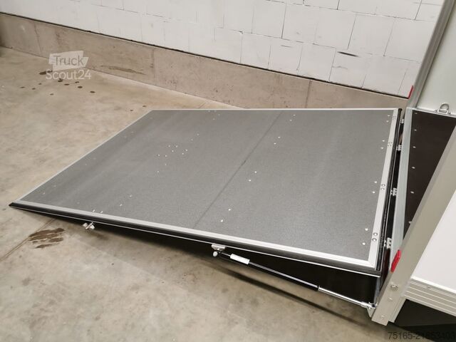 Koffer aanhanger UNSINN ULK 1325-14-1420 Rampe Stützen Kofferanhänger