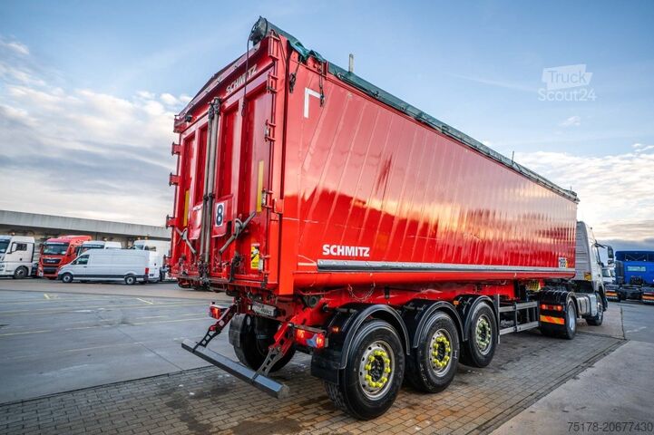 Самосвал SCHMITZ ALU-52m3 (GRAIN/CEREALIERE/GETREIDE)+BACHE
