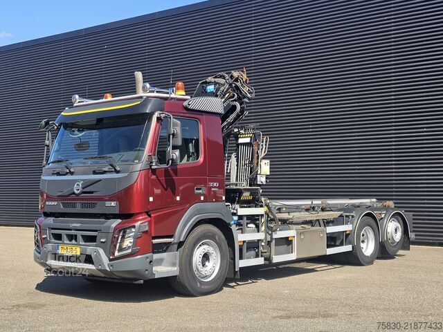 Kabeļu sistēma Volvo FMX 330 6x2*4 / HIAB CRANE KRAN / CONTAINER SYSTEM
