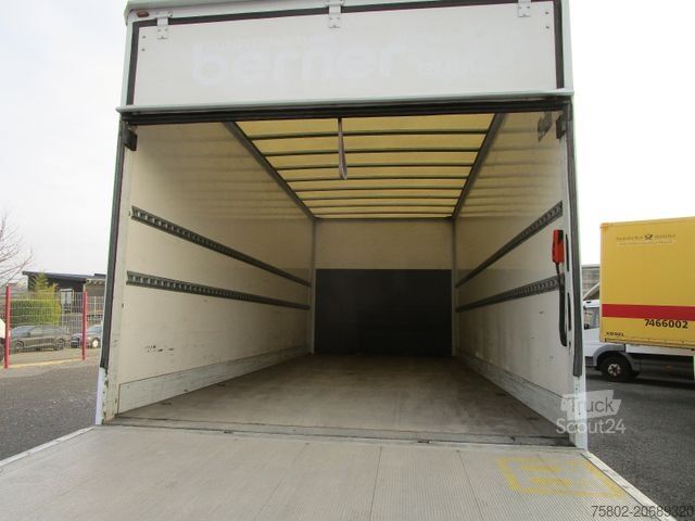 شاحنة صندوقية MERCEDES-BENZ Atego 818 L MP4*KLIMA+3-Sitze+LBW+6,10m*EURO.6*