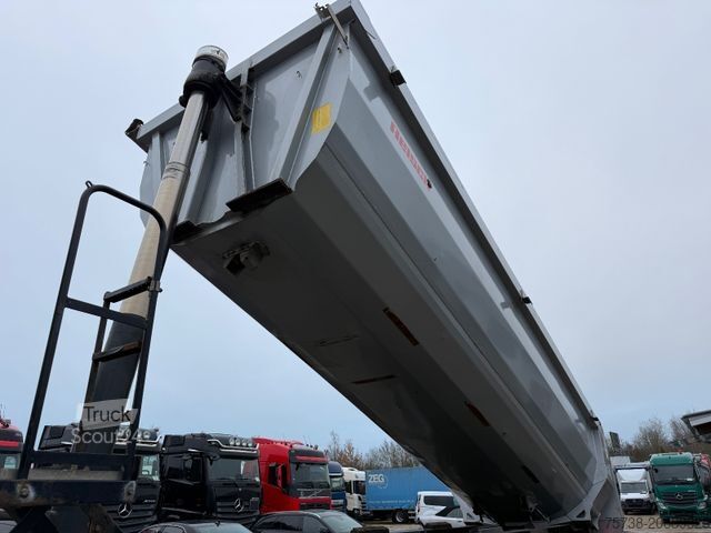 Ημιρυμουλκούμενο ανατρεπόμενο REISCH RHKS/3-Achsen/Stahl/25,5m³/Luft-Lift/Plane