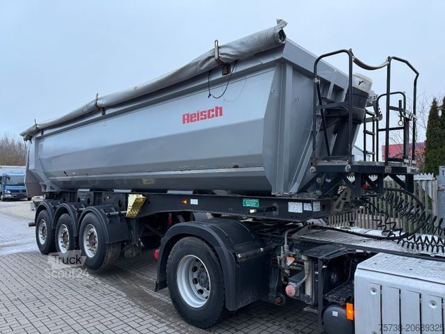 Ημιρυμουλκούμενο ανατρεπόμενο REISCH RHKS/3-Achsen/Stahl/25,5m³/Luft-Lift/Plane