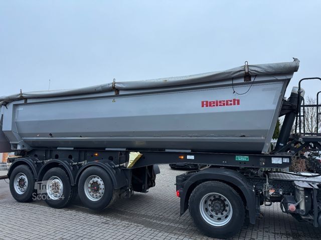Ημιρυμουλκούμενο ανατρεπόμενο REISCH RHKS/3-Achsen/Stahl/25,5m³/Luft-Lift/Plane