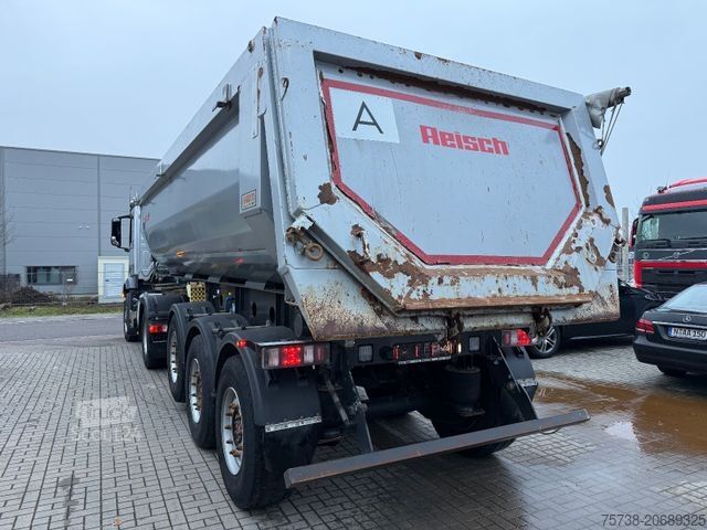 Ημιρυμουλκούμενο ανατρεπόμενο REISCH RHKS/3-Achsen/Stahl/25,5m³/Luft-Lift/Plane