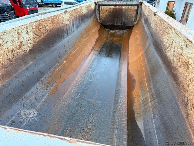 Ημιρυμουλκούμενο ανατρεπόμενο REISCH RHKS/3-Achsen/Stahl/25,5m³/Luft-Lift/Plane