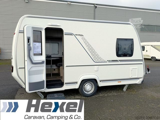 Wohnwagen FENDT Bianco Activ 390 FHS Modell 2026 ausgestellt!