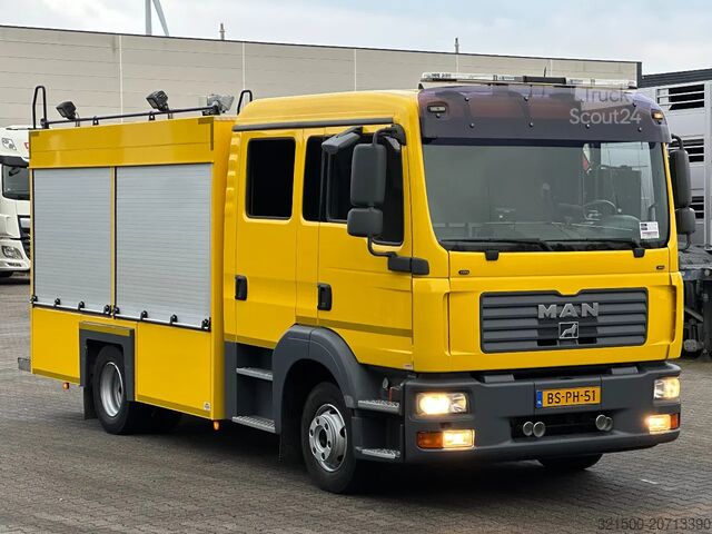 Koffer MAN TGL 12.240 Double Cabin *Only 80 Tkm* Ex Fire T...