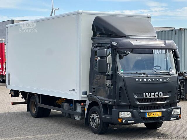 Koffer Iveco EuroCargo 120 EL18 Closed Box Saxas / Lift / Eu...