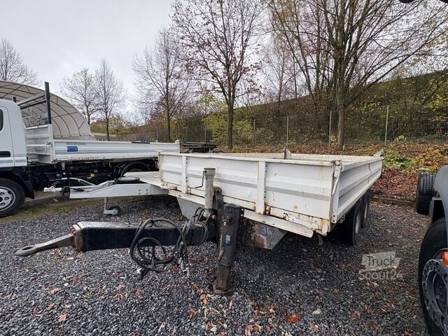 Driezijdige kipperaanhanger obermaier ECO-TIP 100 Tandem 3-S-Kipper