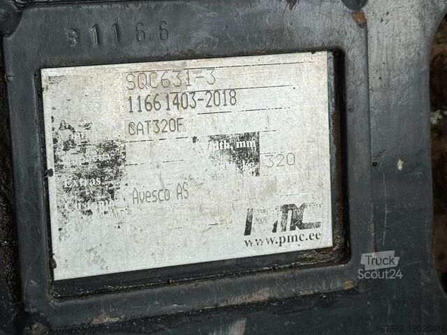 Raupenbagger Caterpillar 320FL incl. 3 x Bucket