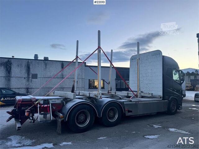 Timmertransportör Volvo FH750 6x4 Timber truck. Without crane.