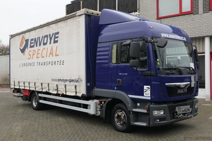 Schuifzeil MAN TGL 12.220 | Tautliner | 12Ton | 640280Km | 201...