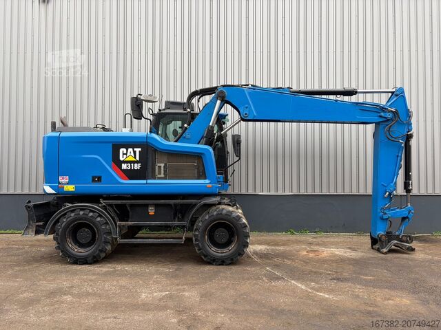 Wheel excavator Caterpillar M318F