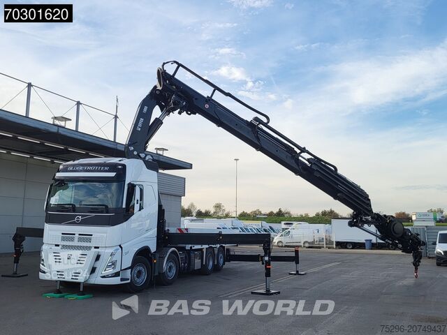 Yükleme platformu Volvo FH 460 8X2 UNUSED EFFER 1000 9S + 6S Crane + Fl...
