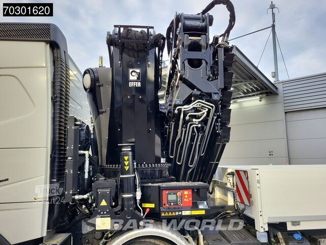 Yükleme platformu Volvo FH 460 8X2 UNUSED EFFER 1000 9S + 6S Crane + Fl...