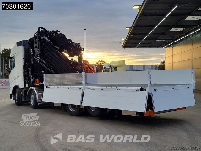 Yükleme platformu Volvo FH 460 8X2 UNUSED EFFER 1000 9S + 6S Crane + Fl...