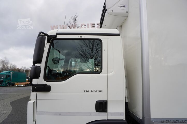 Refrižeratoru kravas automašīna MAN TGL 12.190 / 14 EPAL Refrigerator/3units