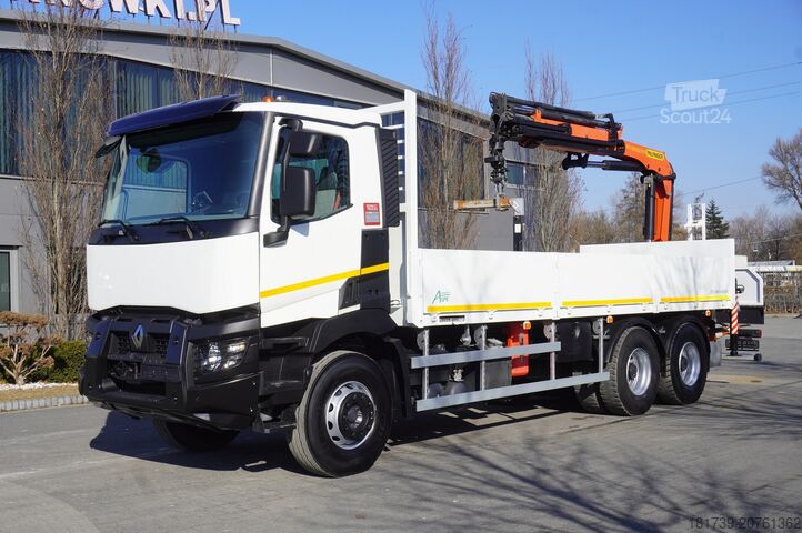 Πλατφόρμα με HDS Renault C380 / 6x4 / HDS Palfinger PK 18002-EH 6