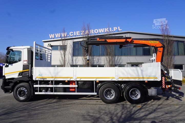 Πλατφόρμα με HDS Renault C380 / 6x4 / HDS Palfinger PK 18002-EH 6