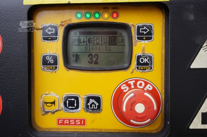 Vinçli platform Mercedes-Benz Antos 2540 / Flatbed 15 EPAL/ Fassi F165