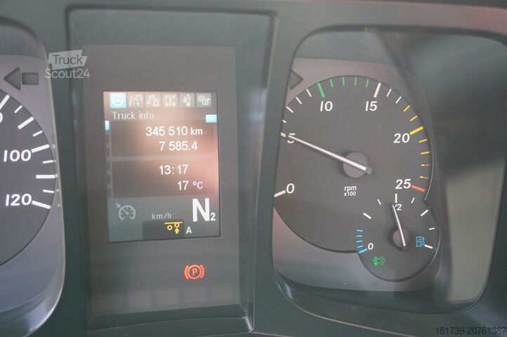 Vinçli platform Mercedes-Benz Antos 2540 / Flatbed 15 EPAL/ Fassi F165