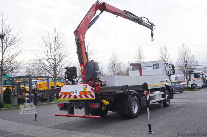 Platform kamyonlar Iveco Stralis X-Way 310 4x2 E6 / Fassi F155