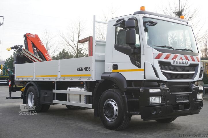 Platform kamyonlar Iveco Stralis X-Way 310 4x2 E6 / Fassi F155