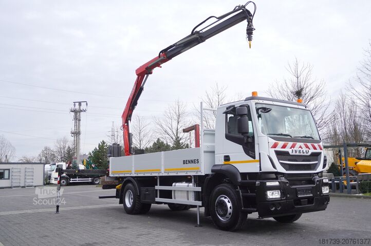 Platform kamyonlar Iveco Stralis X-Way 310 4x2 E6 / Fassi F155