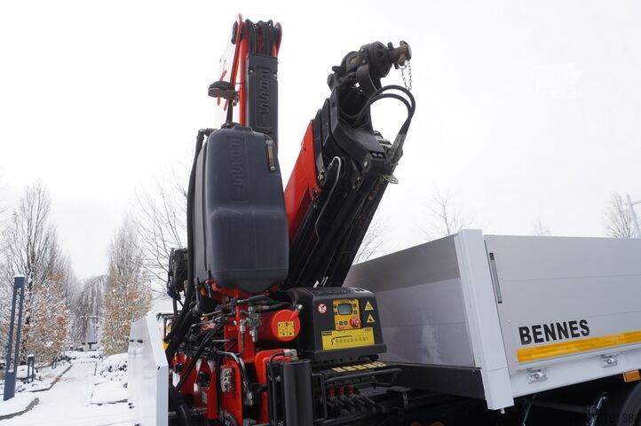 Vinçli platform Mercedes-Benz Arocs 2633 flatbed truck / Crane FASSI