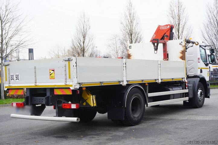 Vinçli platform Renault C280 DTI 8 / FASSI crane 5.6T / 560 mth