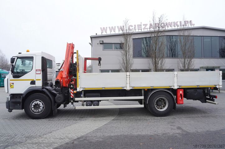 Vinçli platform Renault C280 DTI 8 / FASSI crane 5.6T / 560 mth