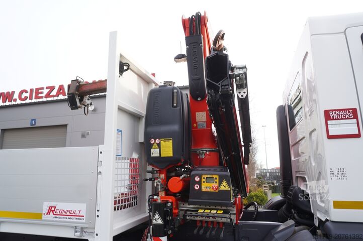 Vinçli platform Renault C280 DTI 8 / FASSI crane 5.6T / range 8m