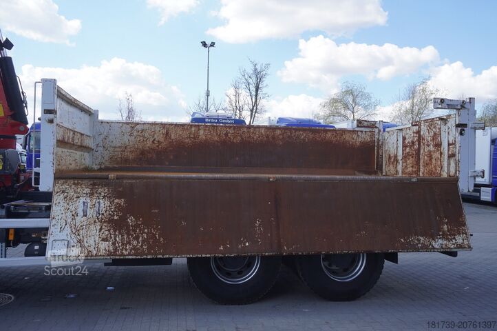 Ανατρεπόμενο φορτηγό με γερανό Mercedes-Benz Actros 2641 6×4 E5 / Crane / Dumper
