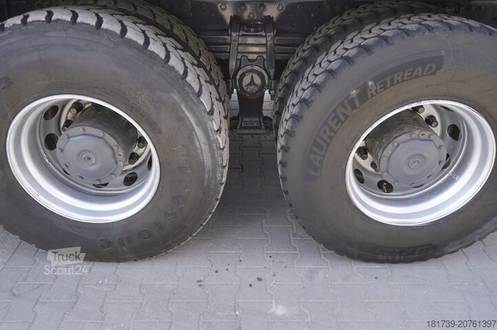 Ανατρεπόμενο φορτηγό με γερανό Mercedes-Benz Actros 2641 6×4 E5 / Crane / Dumper