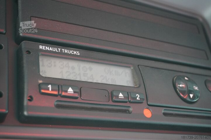 HDS vinçli 2 yönlü damperli kamyon Renault K380 6x4 / FASSI F175 crane 7.85 t