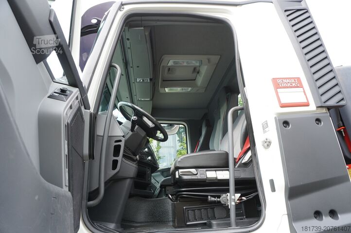 HDS vinçli 2 yönlü damperli kamyon Renault K380 6x4 / FASSI F175 crane 7.85 t