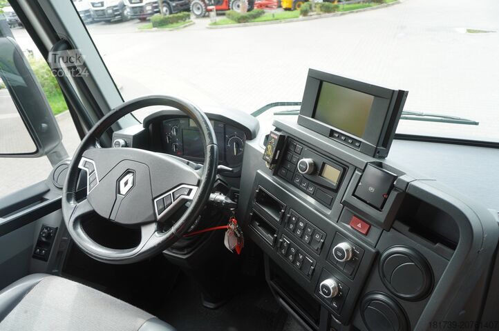 HDS vinçli 2 yönlü damperli kamyon Renault K380 6x4 / FASSI F175 crane 7.85 t