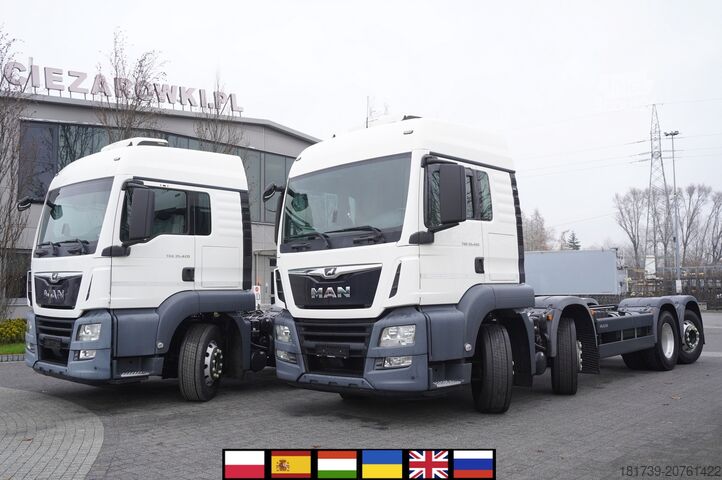 Rama do zabudowy MAN TGS 35.420 8×2 / Chassis 6.4 m / 2 units