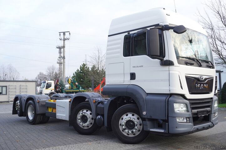 Rama do zabudowy MAN TGS 35.420 8×2 / Chassis 6.4 m / 2 units