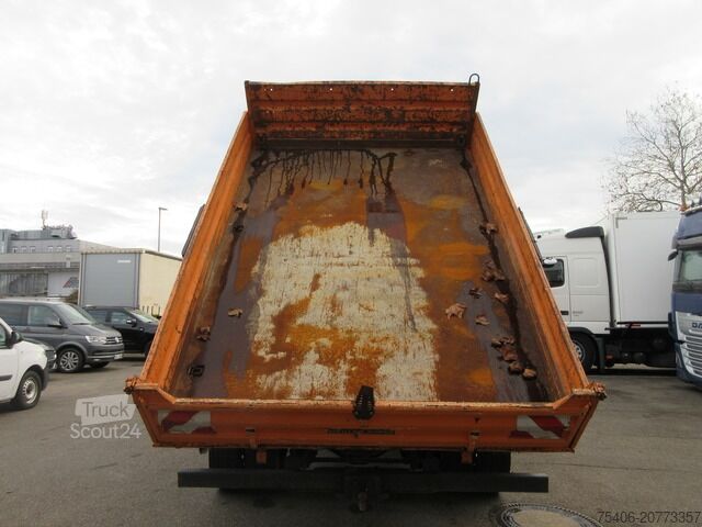 Damperli kamyon mercedes-benz 1218 Atego 3-S-Ki, Kran,Greifersteuerung,Doka